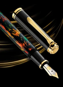 Pelikan Fountain<Special Edition Souveran 600 Art Fountain Pen Glauco Cambon