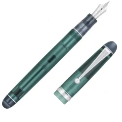 Pilot Fountain<Custom 74 Demonstrator Fountain Pen Forest Green
