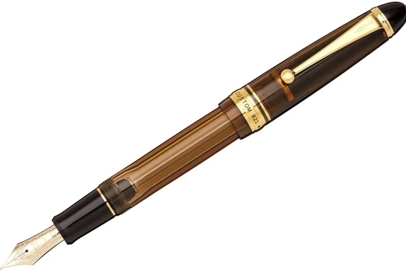 Pilot Fountain<Custom 823 Fountain Pen Amber