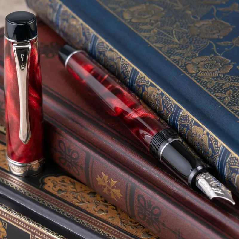 Pilot Fountain<Custom Heritage SE Fountain Pen Red Marble | Altman Luggage