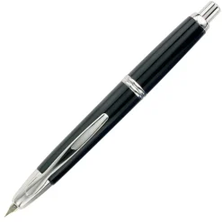 Pilot Fountain<Vanishing Point Fountain Pen Black Rhodium