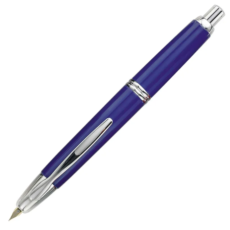 Pilot Fountain<Vanishing Point Fountain Pen Blue Rhodium