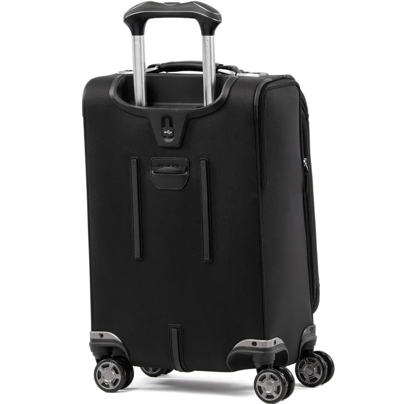 Travelpro Carry-on Luggage<Platinum Elite 20” Carry-On Expandable Business Plus Spinner