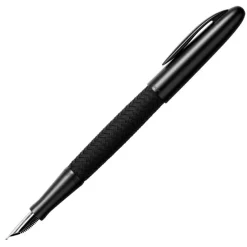 Porsche Design Fountain<P3110 TecFlex Black Fountain Pen