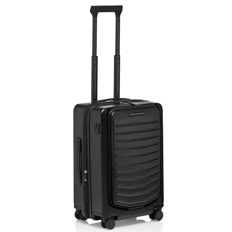 Porsche Design Hardside Luggage|Carry-on Luggage<Roadster Hard Carry on Spinner Expandable Matte Black