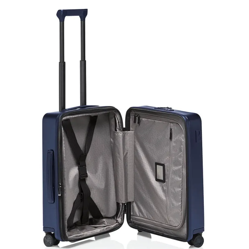 Porsche Design Carry-on Luggage|Hardside Luggage<Roadster Hard Carry on Spinner Expandable Matte Blue