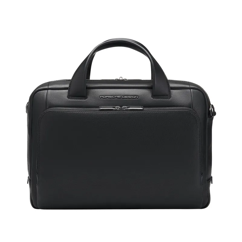 Porsche Design Business Cases|Carry-on Luggage<Roadster Leather Briefbag S | Altman Luggage Black