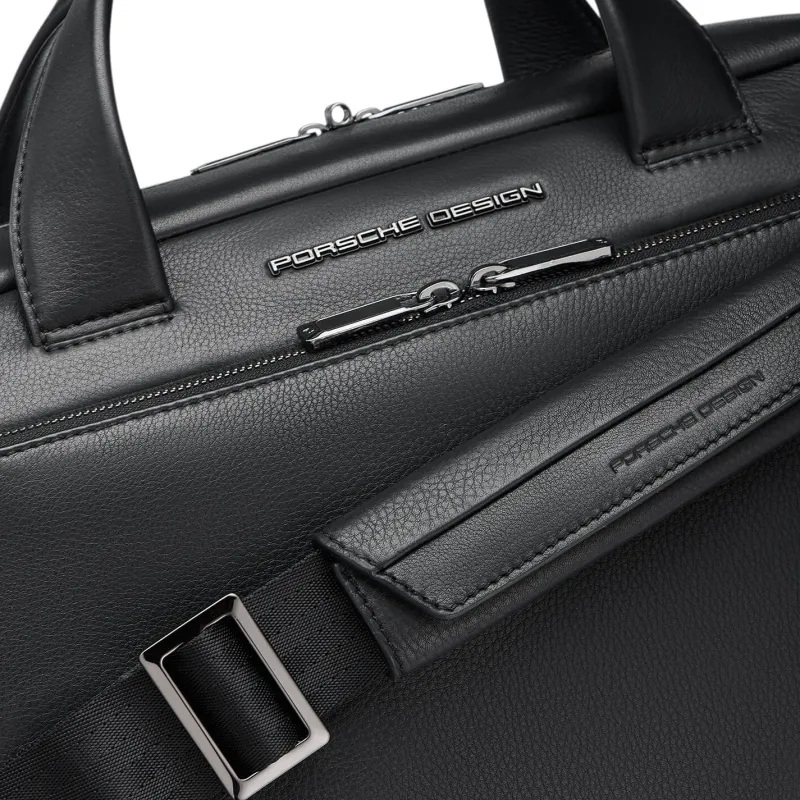 Porsche Design Business Cases|Carry-on Luggage<Roadster Leather Briefbag S | Altman Luggage Black