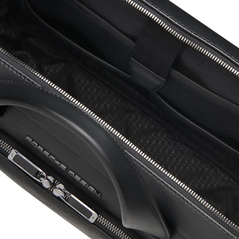 Porsche Design Business Cases|Carry-on Luggage<Roadster Leather Briefbag S | Altman Luggage Black