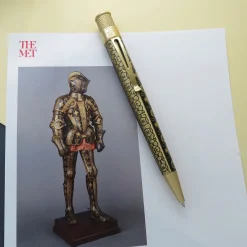 Retro 51 Rollerball|Felt Tip<Metropolitan Museum Limited Edition Tudor Armor Rollerball