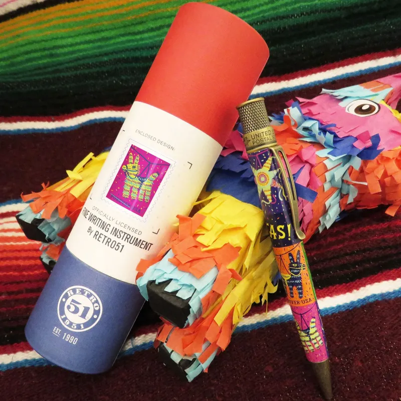 Retro 51 Rollerball|Limited Edition<Officially Licensed USPS Pinatas Stamps Rollerball
