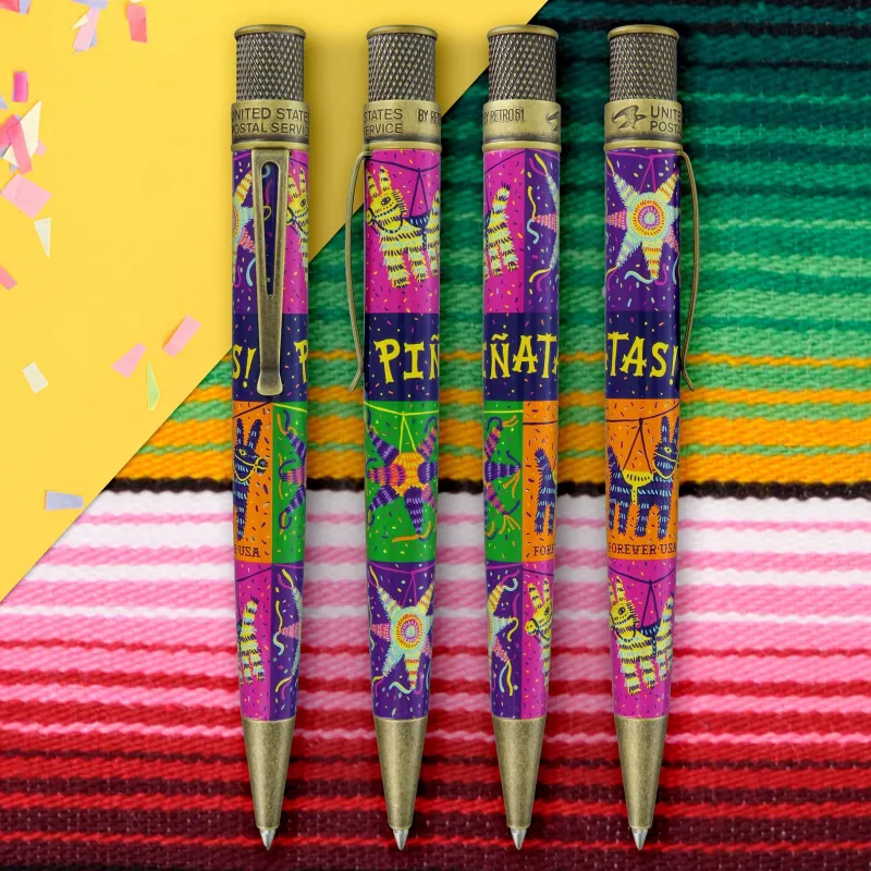 Retro 51 Rollerball|Limited Edition<Officially Licensed USPS Pinatas Stamps Rollerball