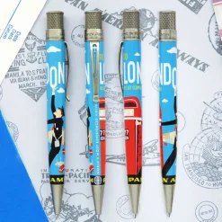 Retro 51 Rollerball|Limited Edition<Pan Am London Poster Rollerball | Altman Luggage