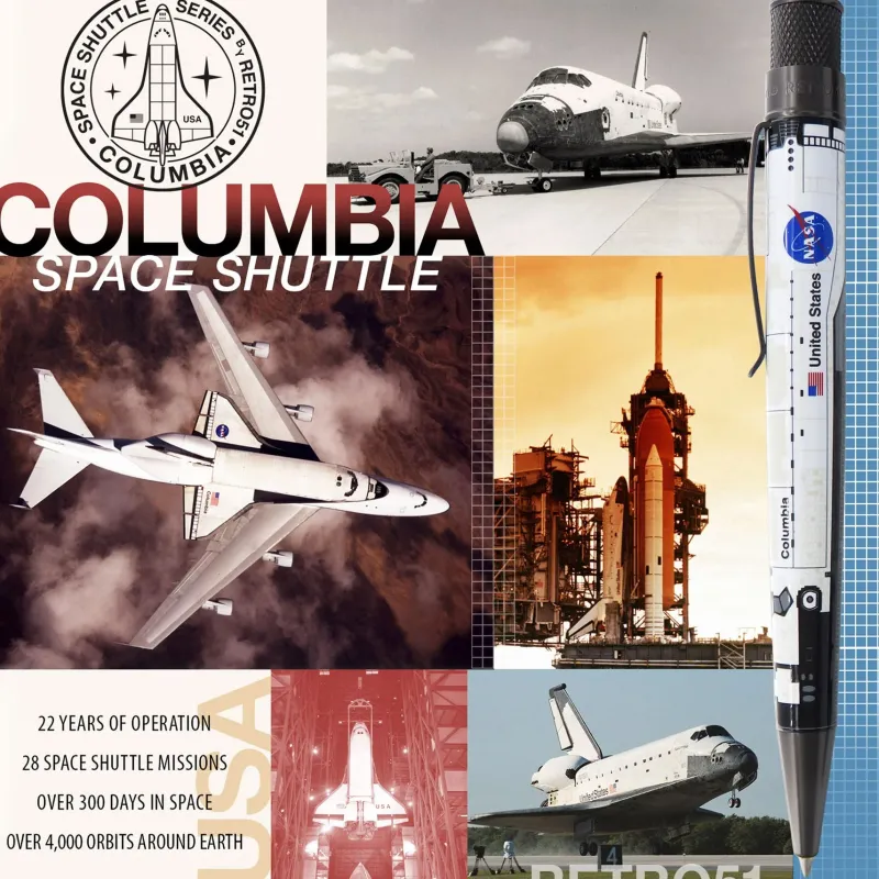 Retro 51 Rollerball<Smithsonian - Rollerball Pen Columbia Space Shuttle