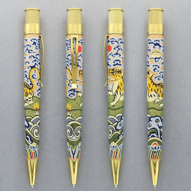 Retro 51 Rollerball|Limited Edition<Retro 1951 The MET Chinese Tiger Rank Badge Rollerball | ALtman Luggage