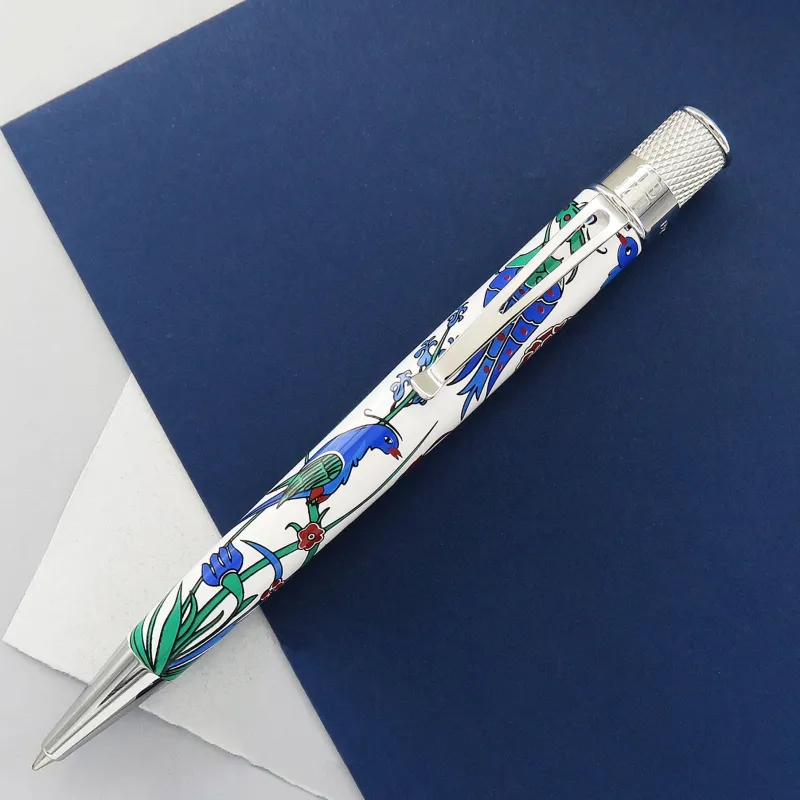 Retro 51 Rollerball|Felt Tip<The Metropolitan Museum Iznik Garden Blue Birds Rollerball