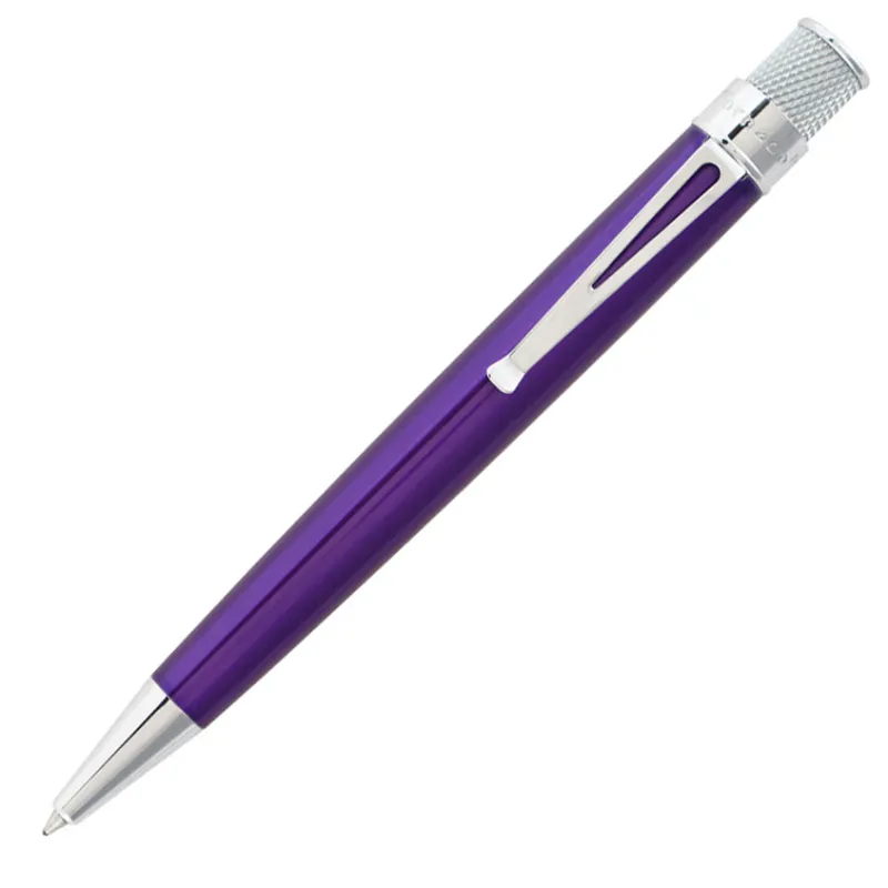 Retro 51 Rollerball<Retro 1951 Tornado Classic Lacquer Rollerball Pen | Altman Luggage Purple