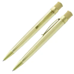 Retro 51 Rollerball|Ballpoint<Tornado Vintage Metalsmith Raw Brass Pen | Altman Luggage