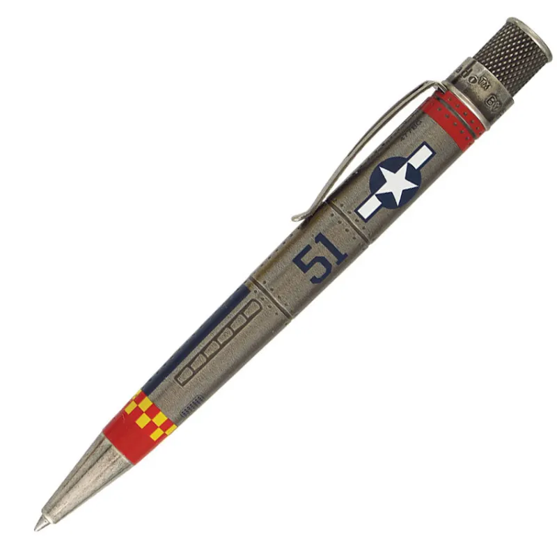 Retro 51 Rollerball|Ballpoint<Tornado Vintage Metalsmith P-51 Mustang Rollerball | Pen Sale P51-MUSTANG