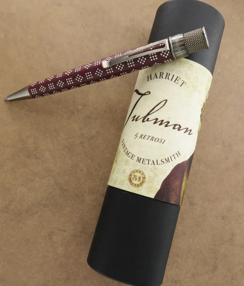 Retro 51 Rollerball|Ballpoint<Tornado Vintage Metalsmith Harriet Tubman Rollerball Pen