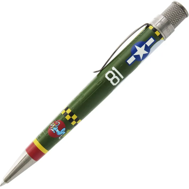 Retro 51 Rollerball|Ballpoint<Tornado Vintage Metalsmith P47 Thunderbolt Rollerball Pen