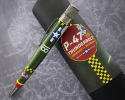 Retro 51 Rollerball|Ballpoint<Tornado Vintage Metalsmith P47 Thunderbolt Rollerball Pen