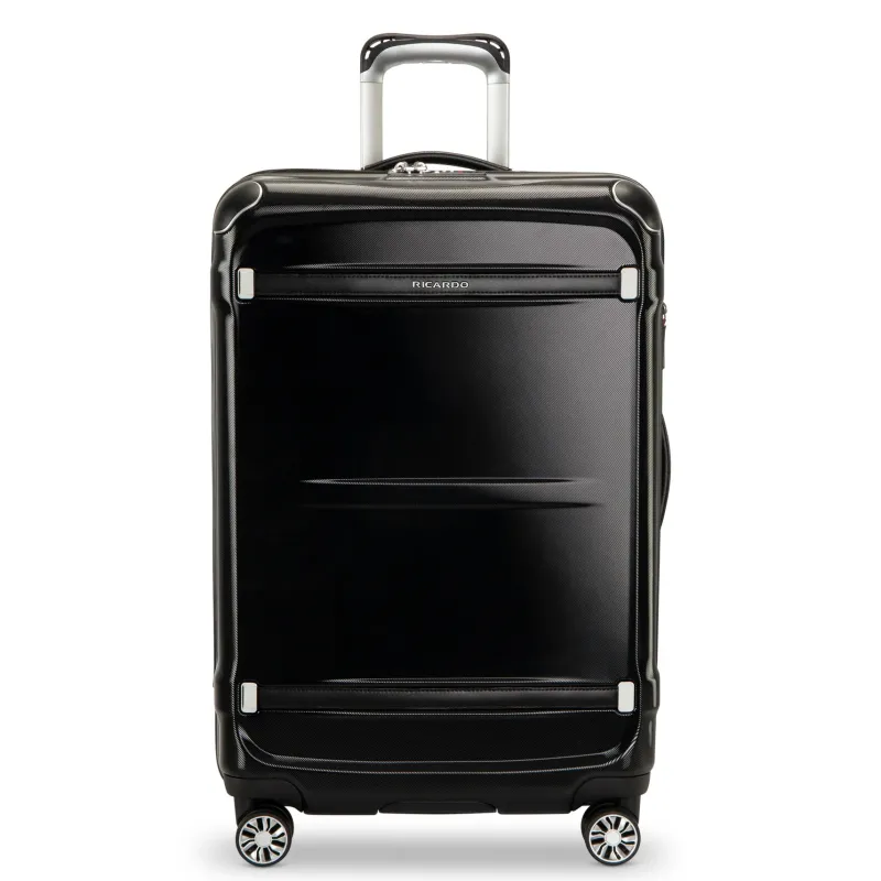 Ricardo Checked<Rodeo Drive 2.0 Hardside Medium Check-In Expandable Spinner Black
