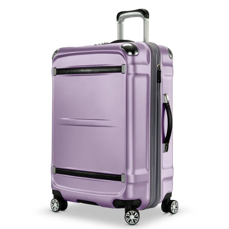 Ricardo Checked<Rodeo Drive 2.0 Hardside Medium Check-In Expandable Spinner Black