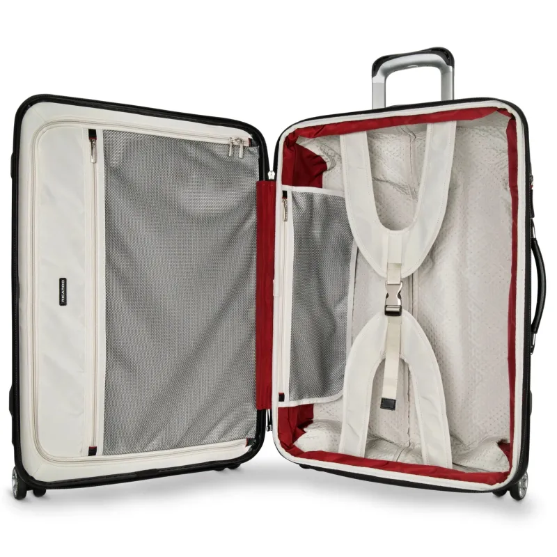 Ricardo Checked<Rodeo Drive 2.0 Hardside Medium Check-In Expandable Spinner Black