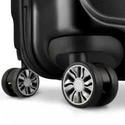 Ricardo Checked<Rodeo Drive 2.0 Hardside Medium Check-In Expandable Spinner Black