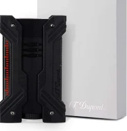 S.T. Dupont Lighters<S. T. Dupont DEFI XXTREME Double Flame Lighter Black