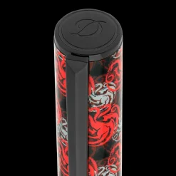 S.T. Dupont Rollerball<S. T. Dupont D-INITIAL Game Of Thrones TARGARYEN Rollerball Pen