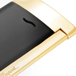 S.T. Dupont Lighters<S. T. Dupont SLIM 7 Brushed Chrome Finish Lighter | Altman Luggage