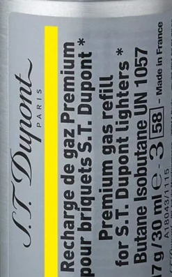 S.T. Dupont Lighters<S T Dupont Gas Refill | Altman Luggage Yellow