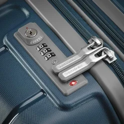 Samsonite Checked|Carry-on Luggage<Freeform 3 Piece Set 21|24|28 Inch Expandable Spinners (Navy