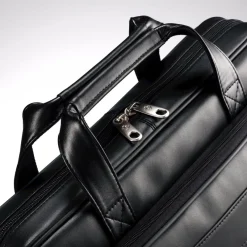 Samsonite Portfolios|Business Cases<Leather Business Slim Brief