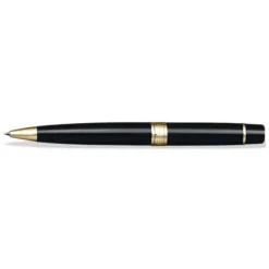 Sheaffer Ballpoint<300 9325 Glossy Black Ballpoint Pen With Gold-tone Trim