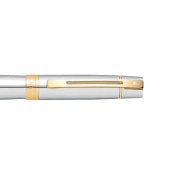 Sheaffer Rollerball|Felt Tip<300 Chrome with Gold Trims Rollerball Pen | Altman Luggage