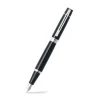 Sheaffer Fountain<300 Glossy Black Fountain Pen With Chrome Trims