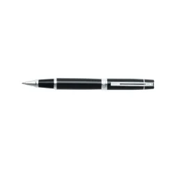 Sheaffer Rollerball|Felt Tip<300 Glossy Black with Chrome Trims Rollerball Pen