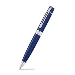 Sheaffer Ballpoint<300 Glossy Blue with Chrome Trims Ballpoint Pen