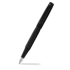 Sheaffer Fountain<300 Matte Black Fountain Pen With Black Trims