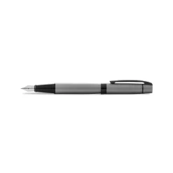 Sheaffer Fountain<300 Matte Gray Fountain Pen With Black Trims