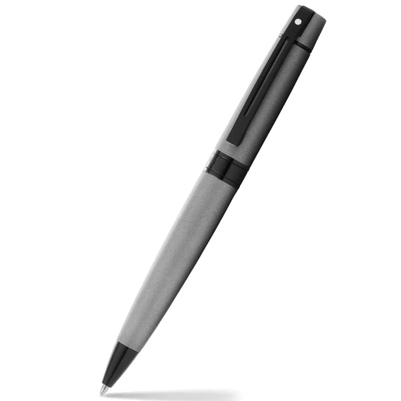 Sheaffer Ballpoint<300 Matte Gray with Polished Black Trims Ballpoint Pen