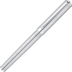 Sheaffer Pen Closeouts|Fountain<Intensity Engraved Chrome Fountain Pen | Altman Luggage