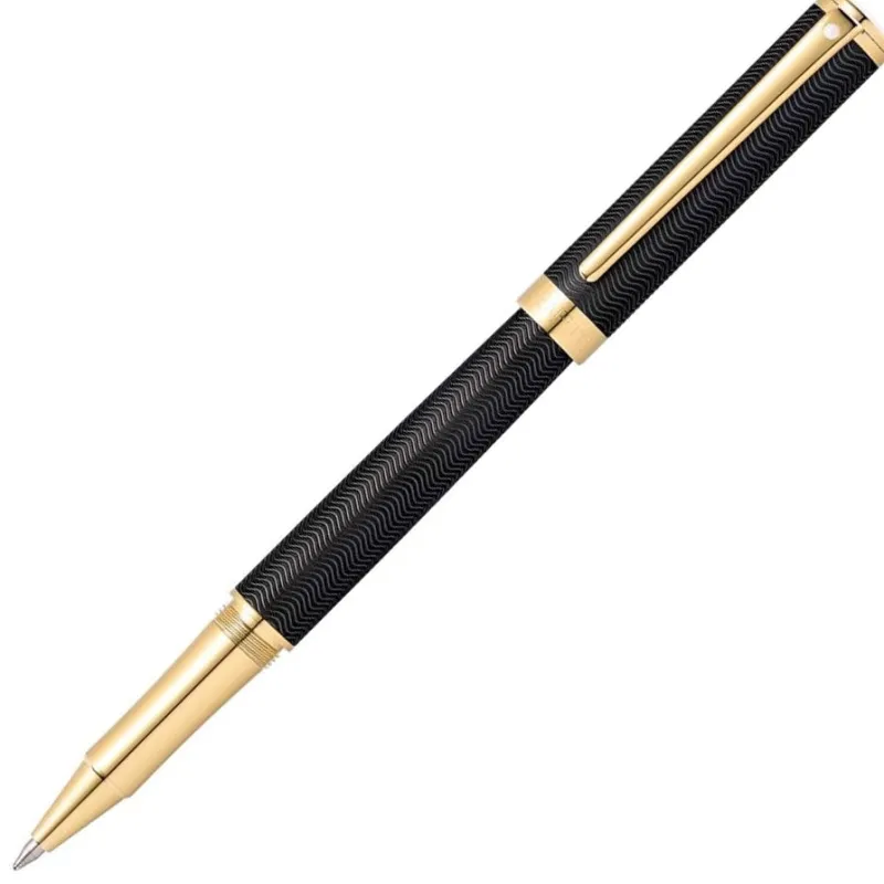 Sheaffer Pen Closeouts|Rollerball<Intensity Engraved Matte Black Rollerball Pen