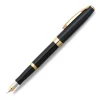 Sheaffer Fountain<SAGARIS 9471 Gloss Black Fountain Pen With Gold Tone Trim