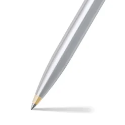 Sheaffer Ballpoint<Sentinel 325 Brushed Chrome Ballpoint pen with Gold Tone Trim