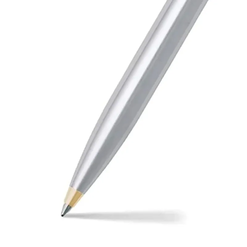 Sheaffer Ballpoint<Sentinel 325 Brushed Chrome Ballpoint pen with Gold Tone Trim