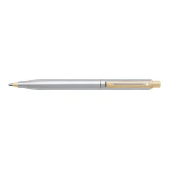 Sheaffer Ballpoint<Sentinel 325 Brushed Chrome Ballpoint pen with Gold Tone Trim